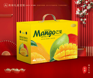 芒果包装 金煌芒礼盒