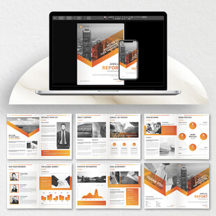 品牌画册cdr设计模板