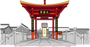 旅游文化古建筑