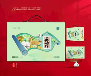 五谷杂粮包装 谷物礼盒