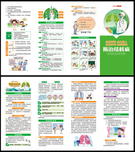 防治结核病折页