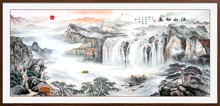 江山如画风景画