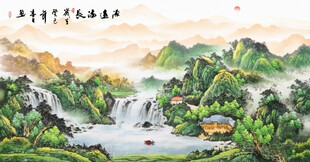 中堂山水画