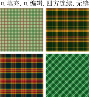 格子图案 格子布