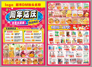 超市周年店庆