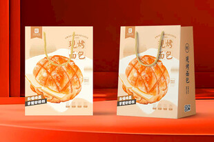 烘焙面包手提袋