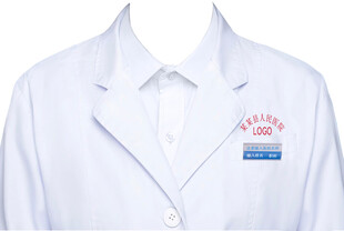女医生白大褂白衬衫衣服素材