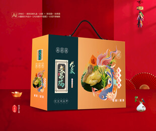 文昌鸡包装 熟食礼盒