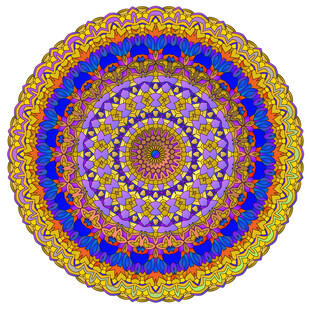 矢量教堂玻璃吊顶窗花