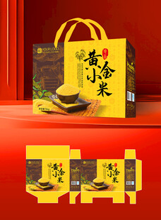 黄金贡米小米包装