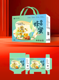 土蜂蜜包装盒