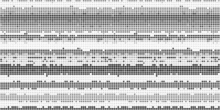 横版圆点激光镂空肌理纹