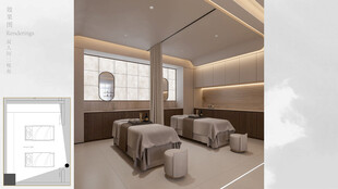 医美馆包间效果图