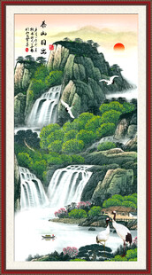 玄关山水画