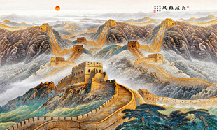 长城背景墙