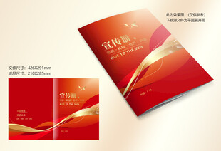 红金色封面