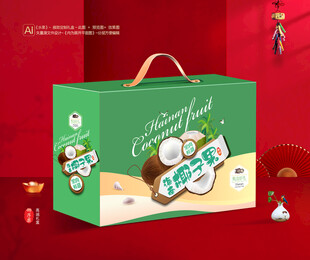 椰子果包装 青椰礼盒