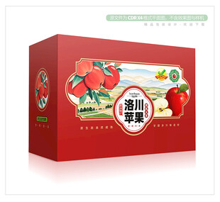 苹果包装盒 苹果礼盒