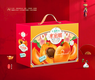 水蜜桃包装 桃子礼盒
