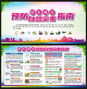 预防自然灾害宣传