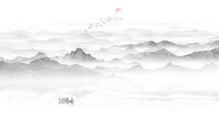 新中式电视背景墙