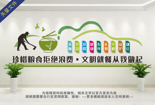 食堂餐饮文化墙