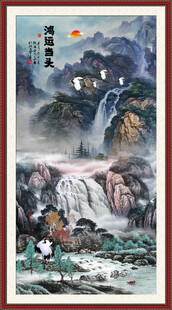 国画山水画