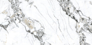 水墨大花白大理石