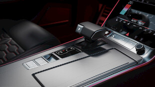 模型汽车内饰换挡杆特写渲染