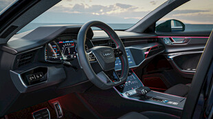 豪华汽车内饰精致细节展示