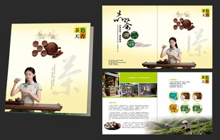 茶叶画册设计