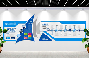 企业文化墙图片