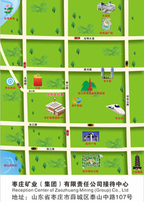 城市公园布局平面图