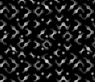 黑色渐变几何图案纹理背景