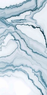 蓝白抽象大理石纹理图案
