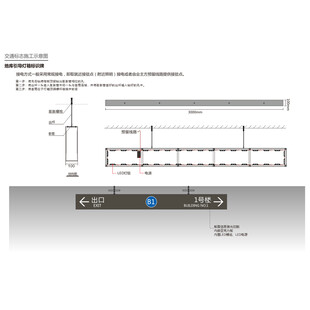 地库灯箱标识牌