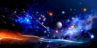  太空宇宙星空图