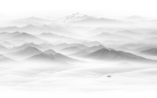 中国风水墨山水画