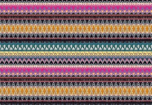 多彩民族风几何图案纹理