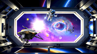 3D星空太空舱
