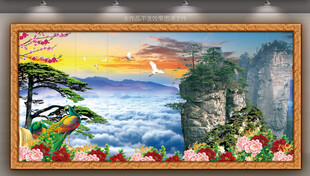 山水风景装饰画