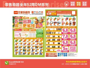 超市海报 五一劳动节