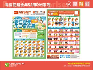 超市海报 踏青春日春游记