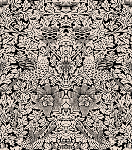 黑白裂纹对称纹理图案四方连续