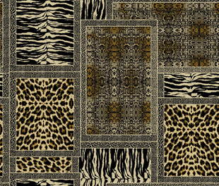拼接豹纹