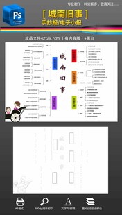城南旧事思维导图