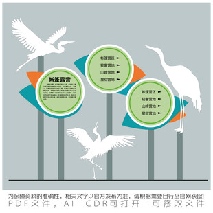鸟类生态信息展示牌