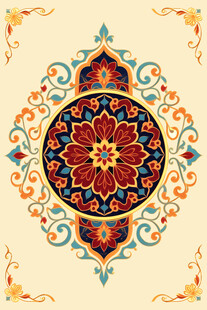 阿拉伯风格刺绣地毯