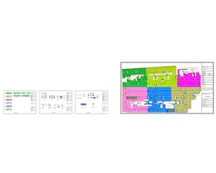 地下室交通设施布置图