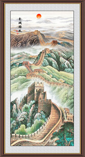 长城玄关装饰画